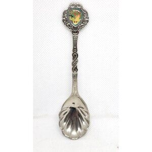 Rare St. Thomas U.S.V.I Silver Mini Collectible Spoon Vintage Souvenir Treasure
